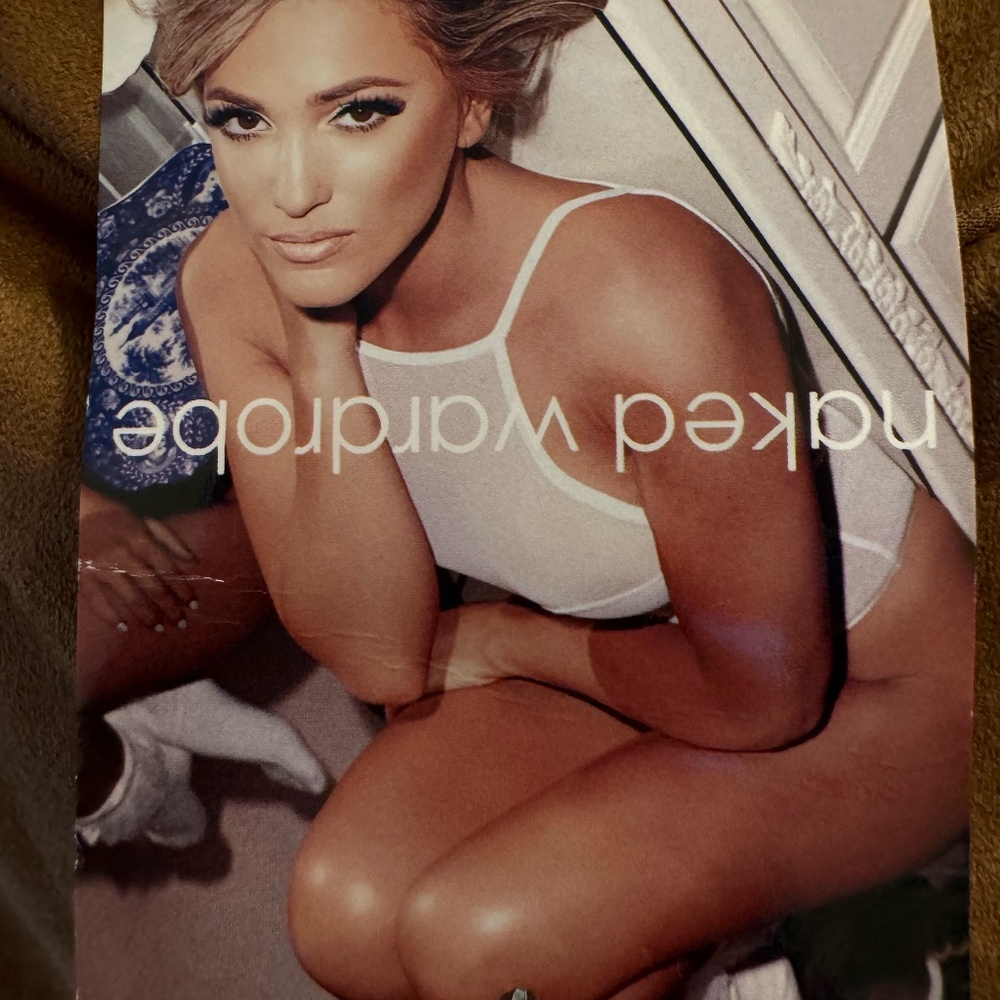 Naked Wardrobe Faux Suede Dress